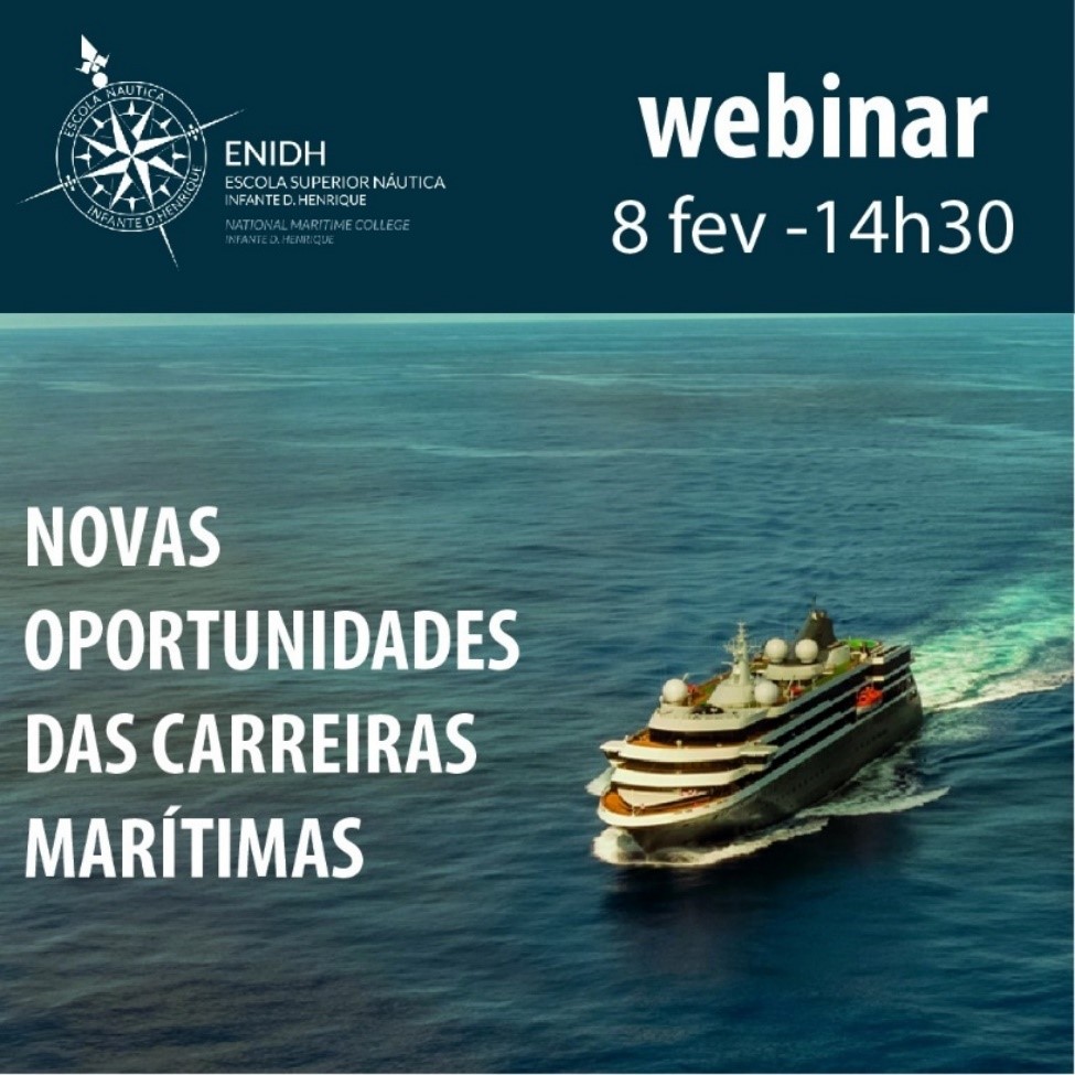 Webinar – “Novas oportunidades das carreiras marítimas”